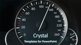  Presentation with c 130 plane - Theme with speedometer of a car showing background and a wine colored foreground