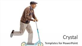  Presentation with lens flare on white - Amazing theme having speedy - full length profile shot backdrop and a white colored foreground