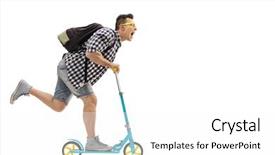  Presentation with full length portrait two men women brown sweater - Beautiful theme featuring speedy - full length profile shot backdrop and a white colored foreground