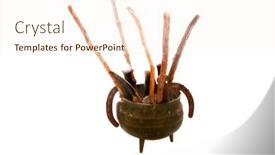  Presentation with afro caribbean - Presentation theme with spell-pot-palo-mayombe and a cream colored foreground