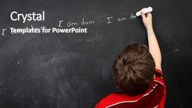  Presentation with low self esteem - Slide deck consisting of spelling and low self esteem background and a dark gray colored foreground