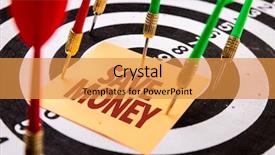  Presentation with save water concept saving - Theme having spending plan goals - save money background and a gold colored foreground