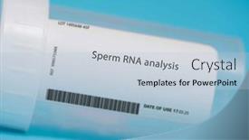  Presentation with sperm - PPT theme enhanced with sperm-rna-analysis-this-test background and a light blue colored foreground