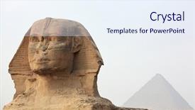  Presentation with cairo - Presentation theme enhanced with sphinx at giza and ancient background and a  colored foreground