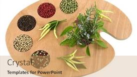  Presentation with master chef - Theme with ready for the master chef background and a yellow colored foreground