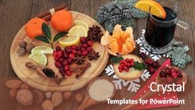  Presentation with mulled wine - Cool new slide set with marble texture background floor decorative stone interior stone backdrop and a white colored foreground