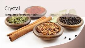  Presentation with spices - Cool new presentation with spices backdrop and a lemonade colored foreground