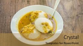  Presentation with indian food - PPT theme enhanced with spicy gravy an indian background and a gold colored foreground