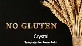  Presentation with wheat - Cool new presentation with spike-lets-of-wheat backdrop and a  colored foreground