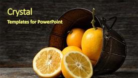  Presentation with spilling - Cool new theme with spilled - closeup of a bucket backdrop and a wine colored foreground