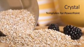  Presentation with spilling - Amazing slide set having spilling out of a measuring backdrop and a  colored foreground