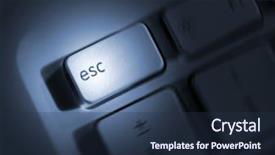  Presentation with physics spin - Beautiful presentation featuring spin effect applied to escape backdrop and a tawny brown colored foreground