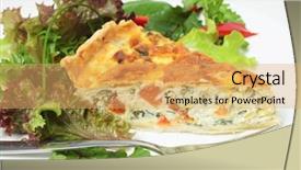  Presentation with swiss chard - Slides having spinach beet aka swiss chard background and a yellow colored foreground