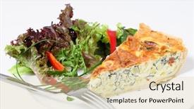  Presentation with swiss chard - Amazing PPT layouts having spinach beet aka swiss chard backdrop and a lemonade colored foreground