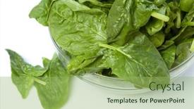  Presentation with spinach - 