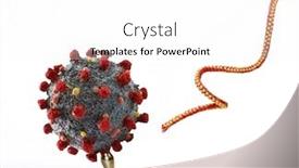  Presentation with spinning - Cool new PPT theme with spinning-top-coronavirus-worldwide-contagion backdrop and a white colored foreground