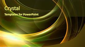  Presentation with cool - Amazing presentation having spiral arrow - cool abstract background backdrop and a tawny brown colored foreground