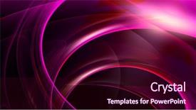  Presentation with cool - Theme featuring spiral arrow - cool abstract background background and a wine colored foreground