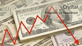  Presentation with crash - Audience pleasing theme consisting of spiral arrow - usd cash and crash backdrop and a mint green colored foreground