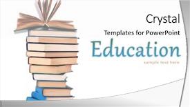  Presentation with books - Slides with spiral books isolated on white background and a white colored foreground