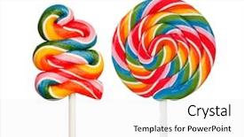  Presentation with background - Audience pleasing slide deck consisting of spiral isolated on a white backdrop and a white colored foreground