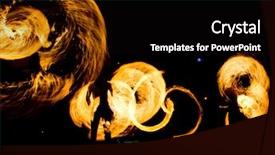  Presentation with punjabi dance - Presentation theme having spiral model - gasoline dance flaming trails background and a  colored foreground