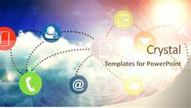  Presentation with code - PPT layouts having spiral of shiny binary background and a cream colored foreground