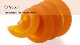  Presentation with pasta - Beautiful presentation featuring spiral pasta isolated on a white background backdrop and a gold colored foreground