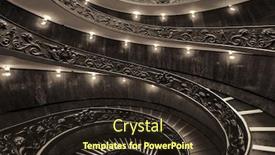  Presentation with vatican - Beautiful slides featuring spiral-staircase-in-vatican-museum backdrop and a wine colored foreground