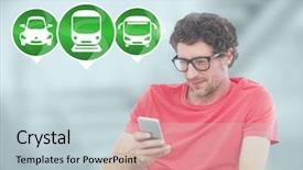  Presentation with stairway - Presentation theme having spiral stairway - digital composite of man holding background and a lemonade colored foreground