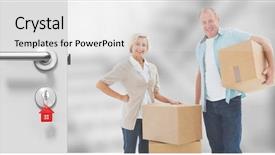  Presentation with stairway - PPT layouts having spiral stairway - digital composite of people moving background and a light gray colored foreground