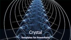  Presentation with corkscrew - Audience pleasing slides consisting of spiral theme - corkscrew or drill bit fractal backdrop and a navy blue colored foreground