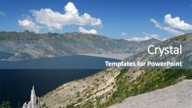  Presentation with spirit - Slides with  background and a  colored foreground