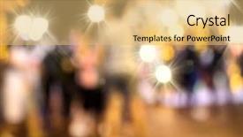  Presentation with hud abstract polygonal space blue - Beautiful slides featuring spiritual achievement - abstract background image of blurry backdrop and a  colored foreground