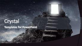  Presentation with spirituality - Beautiful slides featuring spiritual achievement - success and spirituality concept backdrop and a  colored foreground