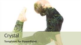  Presentation with nature - Beautiful slides featuring represents healthy relationships between human backdrop and a mint green colored foreground