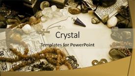  Presentation with esoteric - Slides featuring spiritual healing - esoteric arrangement in vintage style background and a lemonade colored foreground