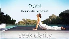  Presentation with new years - Presentation design with spiritual race - motivational new years message background and a sky blue colored foreground