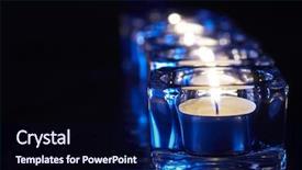  Presentation with candle - Cool new slides with spiritual war - candle lights backdrop and a  colored foreground