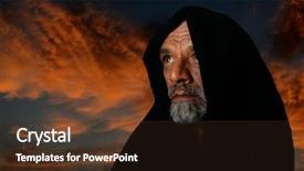  Presentation with spiritual - Cool new PPT layouts with spiritual war - very nice portrait backdrop and a wine colored foreground