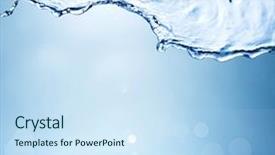  Presentation with blue water splash isolated - PPT theme having cultural diversity - buddy friends together connection companionship background and a gray colored foreground.