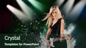  Presentation with water splash on black - Presentation featuring splashes isolated on black background background and a tawny brown colored foreground