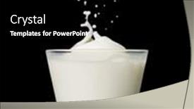  Presentation with milk splashing - 