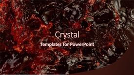  Presentation with splashing - Beautiful slide deck featuring splashing-red-wine-texture-top backdrop and a wine colored foreground