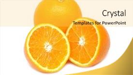  Presentation with school budget orange - Presentation design consisting of splen - close up of orange background and a yellow colored foreground