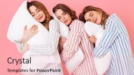  Presentation with sleeping - Amazing PPT layouts having splendid - portrait of sleeping women 20s backdrop and a lemonade colored foreground