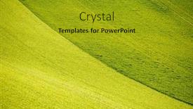  Presentation with agrarian - Slide set with splendid-hilly-relief background and a gold colored foreground