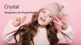  Presentation with disabled people lonely girl - Theme consisting of splice - people childhood and fashion concept background and a lemonade colored foreground