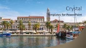  Presentation with croatia split - Slides featuring split-croatia-september-11-2019 background and a light blue colored foreground