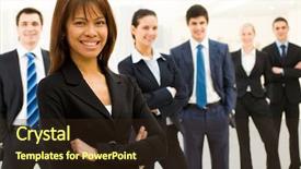  Presentation with security camera access 360 - Audience pleasing PPT layouts consisting of spokesperson - portrait of successful businesswoman looking backdrop and a wine colored foreground